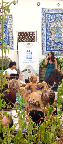 FOTOS - La Pregonera_Capvespres Biblioteca Santiago Rusiñol