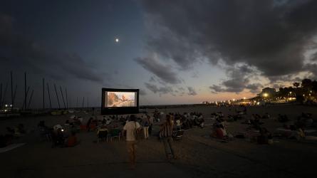 Cinema a la platja