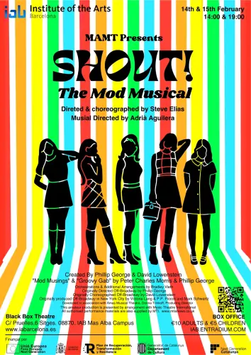 Shout! The Mod Musical IAB